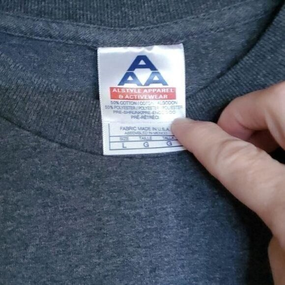 AAA OCC (Orange County Choppers) Graphics Front & Back Gray LS Sz L‎ T-shirt - Picture 10 of 16